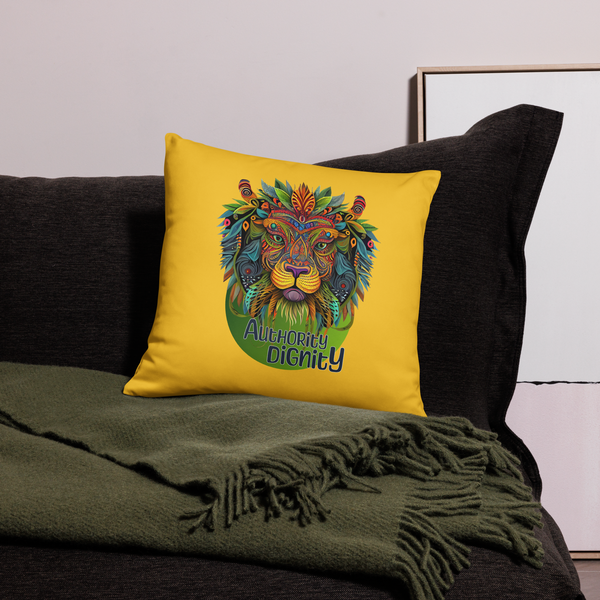 Lion Spirit Animals Pillow